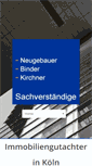 Mobile Screenshot of immobiliengutachter-koeln.de